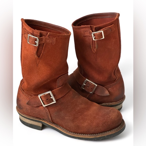 Red Wing Shoes Other - Super Rare Red Wing 8812 Copper Abilene Roughout Engineer Boots